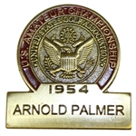 1954 US Amateur Champ Arnold Palmer Commemorative Contestant Badge-Limited Distribution!