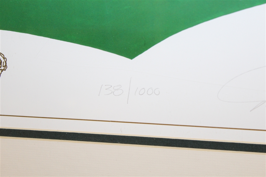 Ltd Ed Jack Nicklaus Golf Sequence Art Work - #138/1000 Signed by Artist - Framed 
