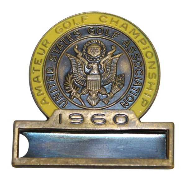 1960 US Amateur Championship Contestant's Badge