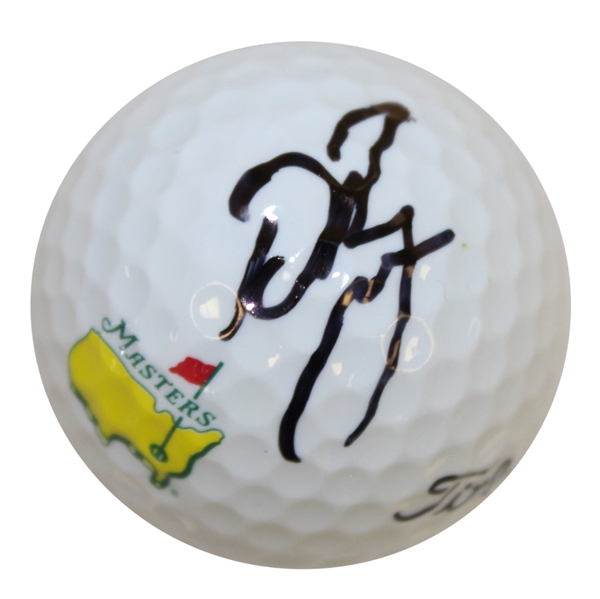 Daniel Berger Signed Masters Undated Logo Golf Ball JSA ALOA