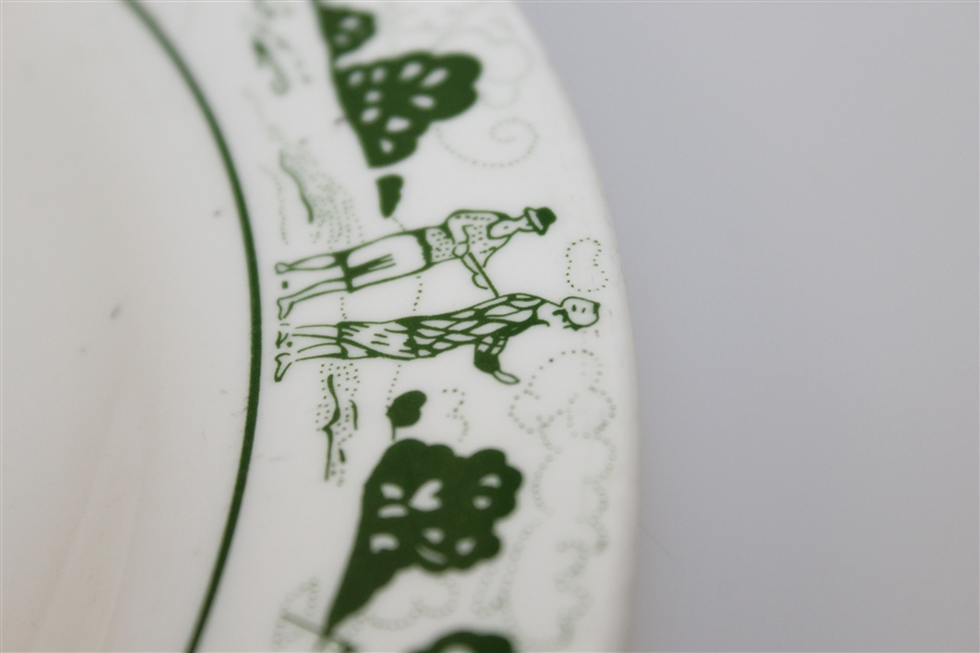 Bobby Jones Depicted on 'The Broadmoor' Ceramic 12 Plate