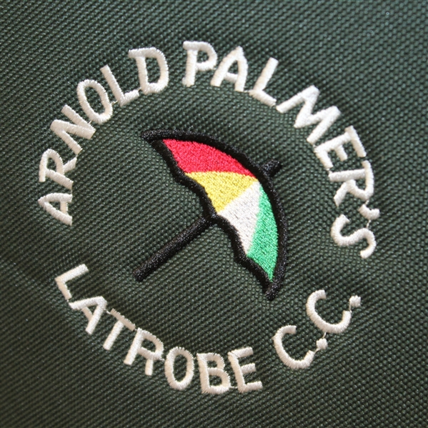 Arnold Palmer Signed Latrobe CC Hot-Z Golf Bag - Large Signature JSA ALOA 