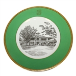 Augusta National Clubhouse Wedgwood Bone China Ltd Ed Plate #111 - Gifted to Bobby Jones Son Robert Tyre III