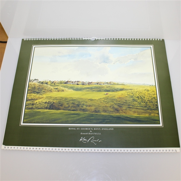 Ken Reed 2003 Golf Calendar with Eight Prints for Framing