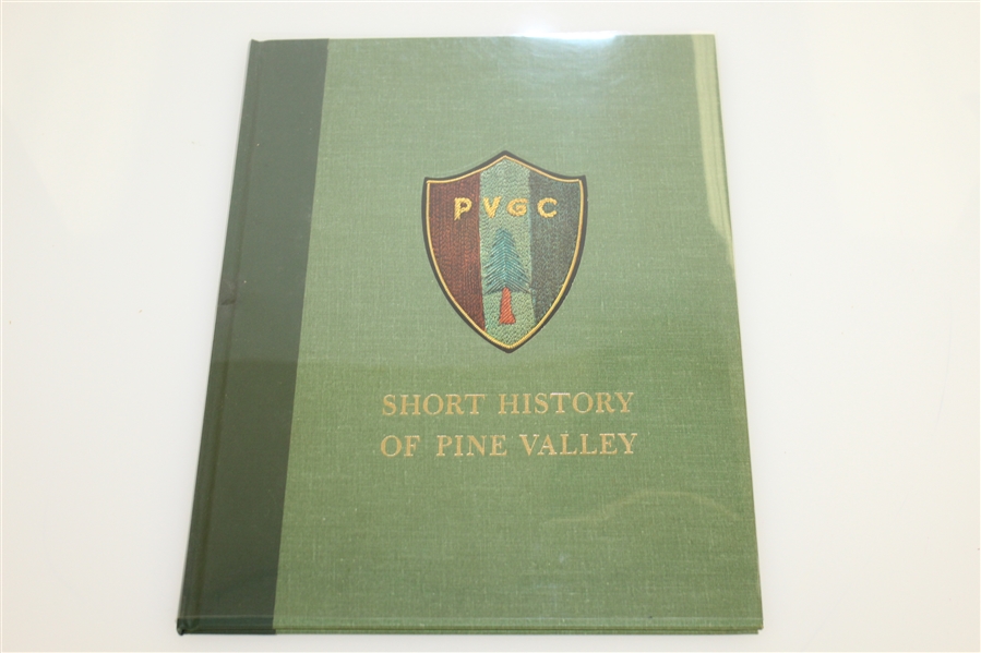 1963 Short History of Pine Valley Book - 1st Edition - With Slipcover - Roth Collection