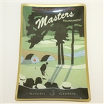 Augusta National Golf Club Masters Ceramic Candy Dish - Jones Putting Depicted 