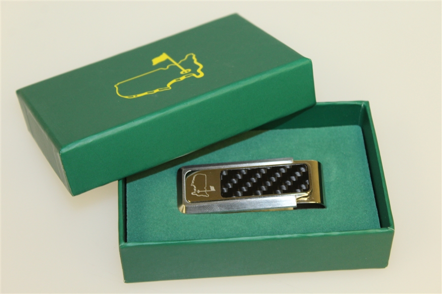 Masters Premium Stainless Steel with Carbon Money Clip in Original Box