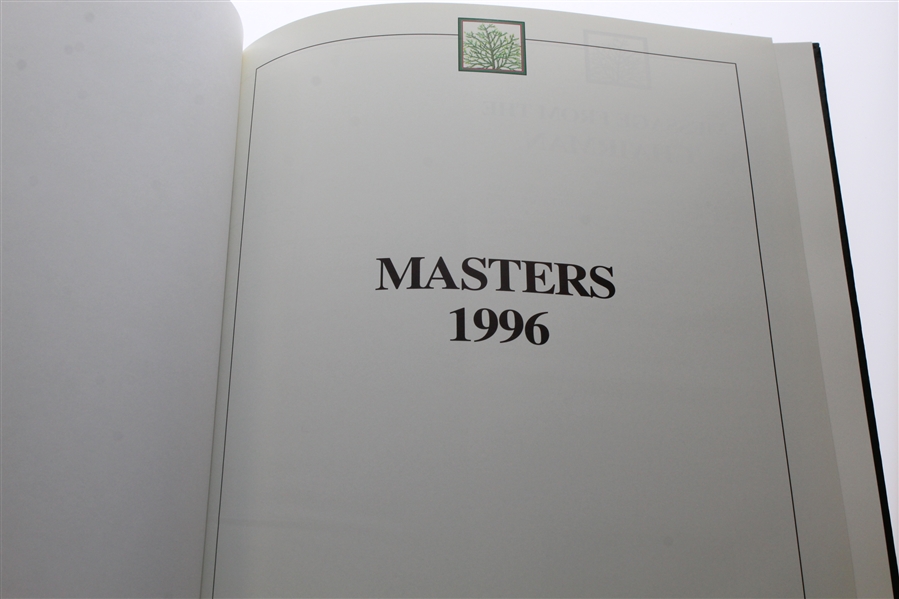1995 & 1996 Masters Tournament Annuals