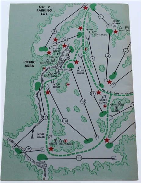 1962 Masters Spectator Guide - Arnold Palmer's Third Masters Win