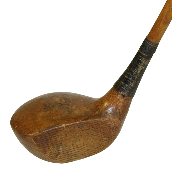 Vintage Invincible Hickory Wood Shaft Driver - with Head Stamp