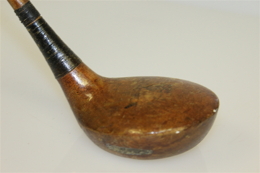 Vintage Invincible Hickory Wood Shaft Driver - with Head Stamp