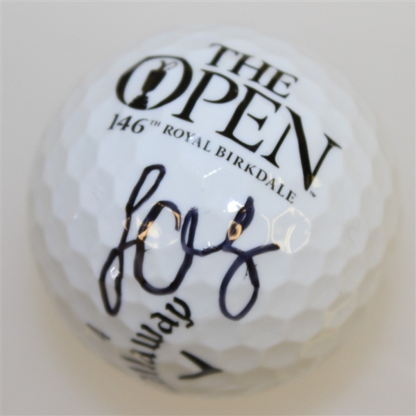 Louis Oosthuizen Signed Open Championship Royal Birkdale Logo Golf Ball JSA ALOA