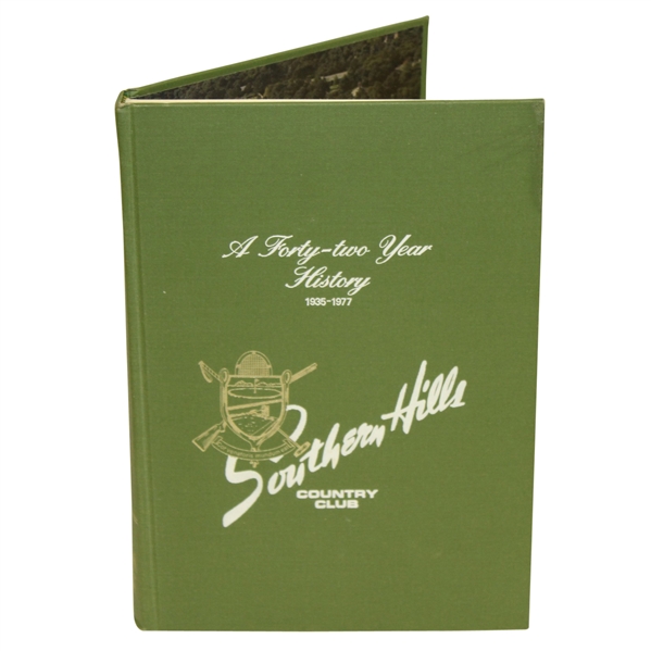 1977 Southern Hills CC 1st Ed Ltd Ed Autographed Book JSA ALOA