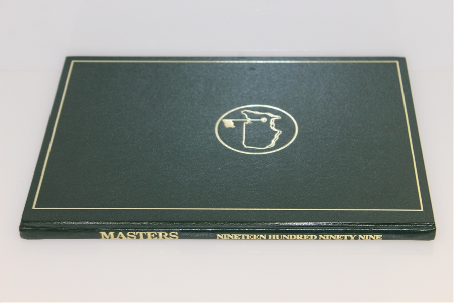 1999 Masters Tournament Annual Book - Jose Maria Olazabal Winner
