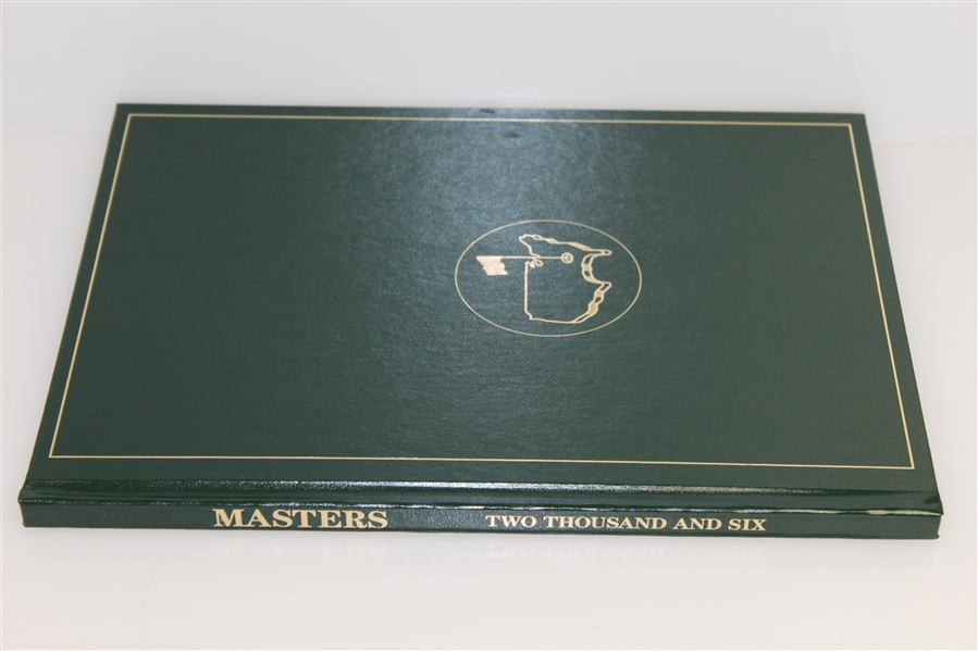 2006 Masters Tournament Annual Book - Phil Mickelson Winner with Original Box