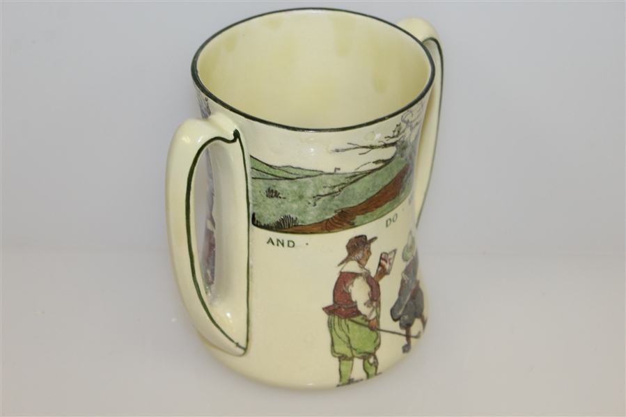 Circa 1920's Royal Doulton 2-Handled Vase/Loving Cup - R. Wayne Perkins Collection