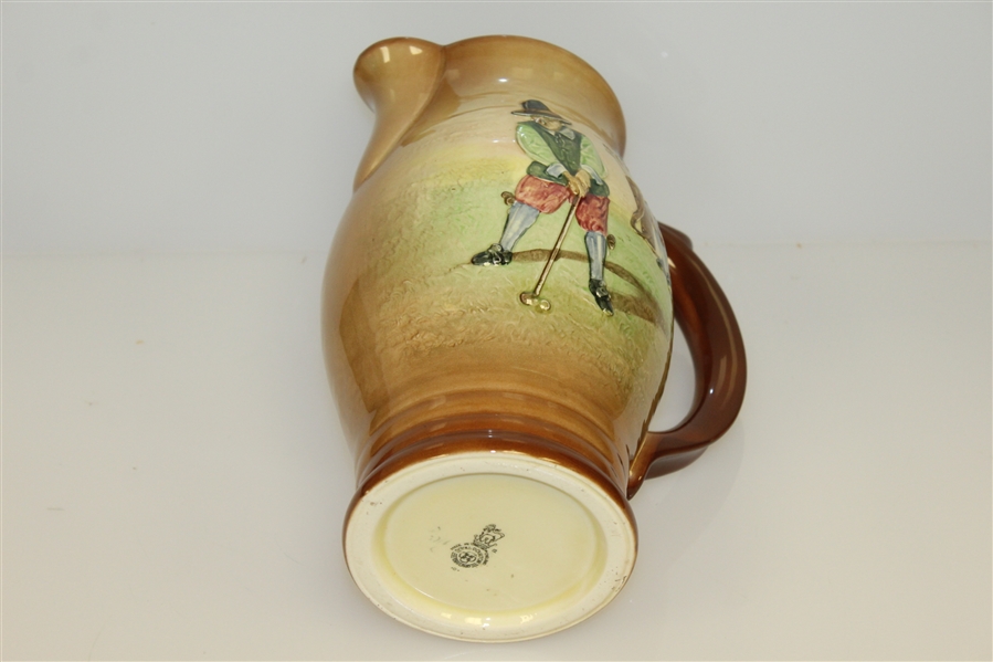 Royal Doulton Kingsware Pitcher - 9 1/2 Tall