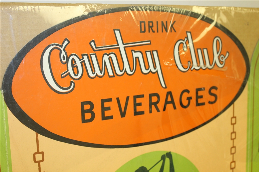 Country Club Beverages Advertising Display/Piece
