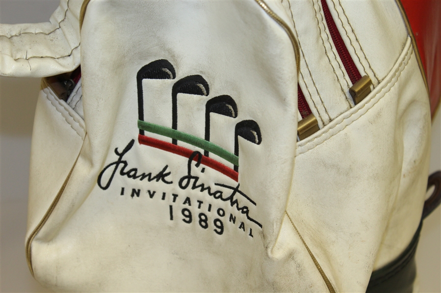 Frank Sinatra 1989 Invitational Golf Bag