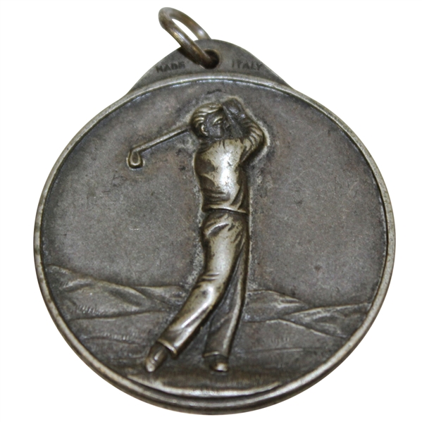 'St. Christopher Protect Us' Golf Medal Made in Italy