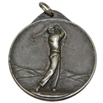 St. Christopher Protect Us Golf Medal Made in Italy
