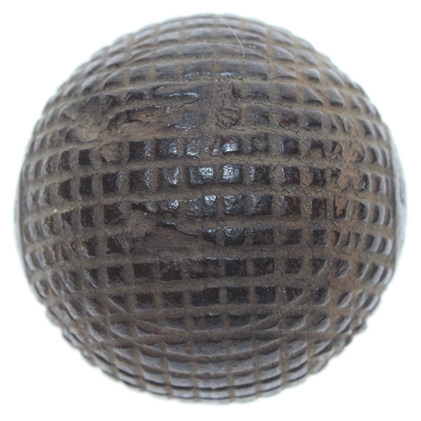 The Eureka 27 1/2 Vintage Gutty Golf Ball - 1890's