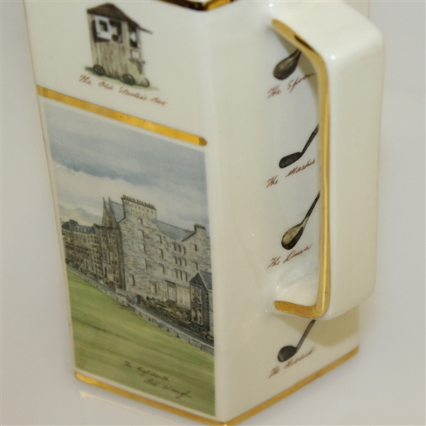 St. Andrews Whisky Golfing Collectors Series Pitcher by Pointers of London & Edinburgh