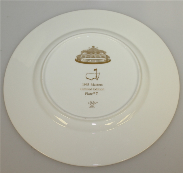 1995 Masters Lenox Limited Edition Member Plate #7