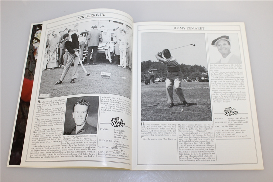 1978 Legends of Golf at Onion Creek Inaugural Program - Sam Snead Playoff Victory