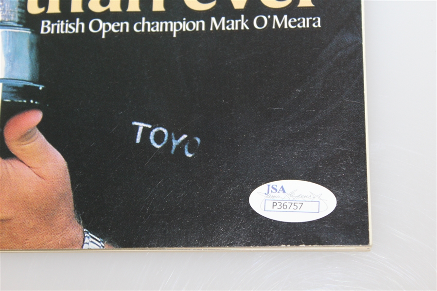 Mark O'Meara Signed Augusta Scorecard & 2 Signed Mags (SI & GolfWorld) - All 3 JSA