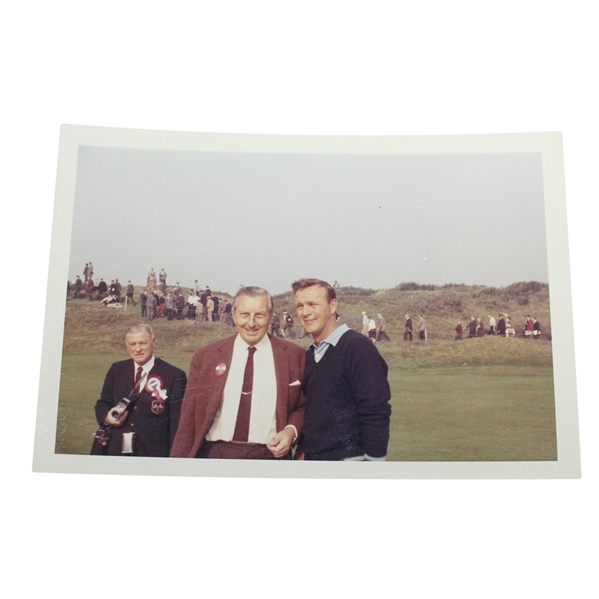 Arnold Palmer and Henry Cotton During Ryder Cup Match Color Photograph