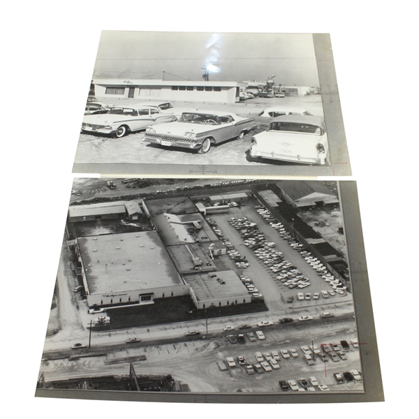 Two Black and White Photos of Ben Hogan Company Facilities - 1959 & 1967