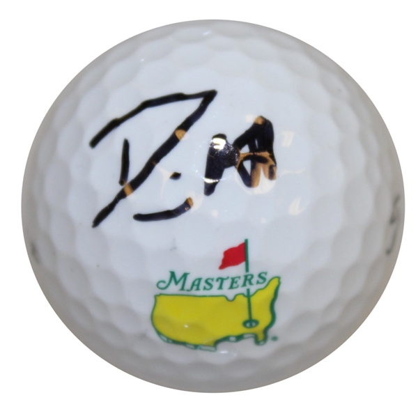 Danny Willett Signed Masters Logo Golf Ball - Seldom Seen JSA #S61353
