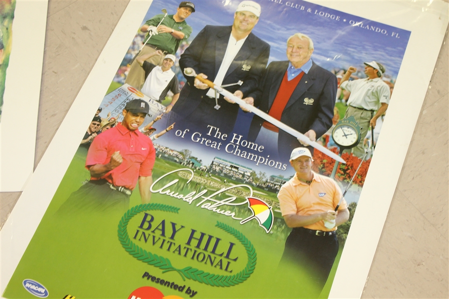 Six Arnold Palmer Bay Hill Invitational Posters -1996, 1998, 2001, & 2006