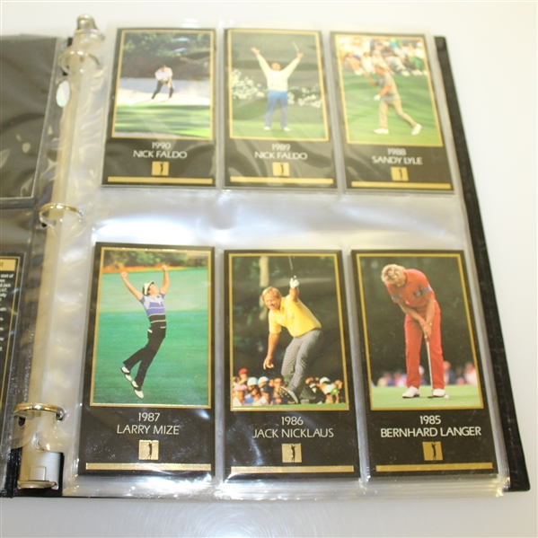 1995 Grand Slam Ventures Masters Collection Foil Card Set and Binder - NR-MT