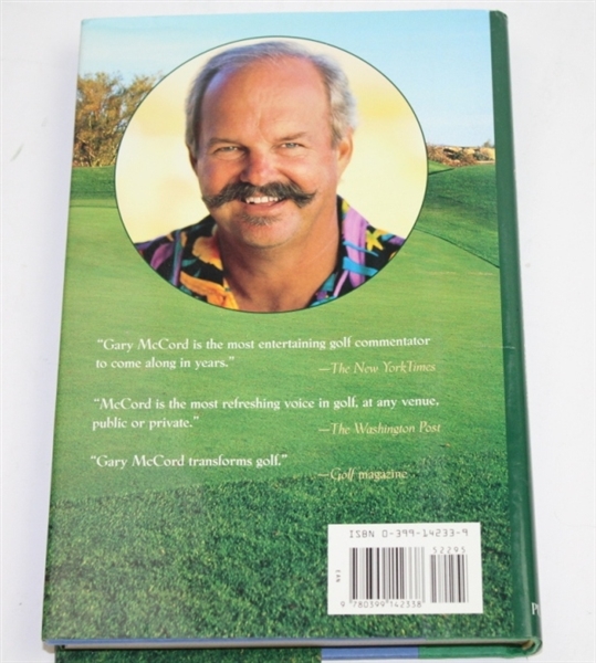 Gary McCord Signed Book 'Just a Range Ball in a Box of Titleists' JSA ALOA