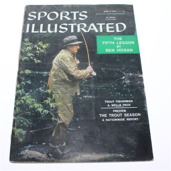 Four Sports Illustrated Magazines -  Ben Hogan's 3rd, 4th, and 5th  Teaching Lessons