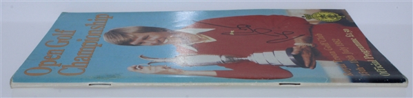 Bill Rogers Signed 1982 Open Championship at Royal Troon Program JSA ALOA