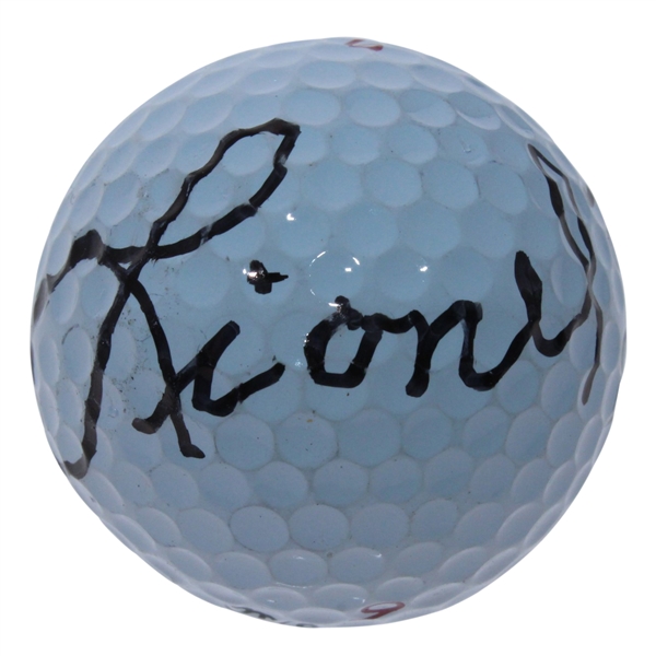 Lionel Hebert Signed Golf Ball JSA ALOA