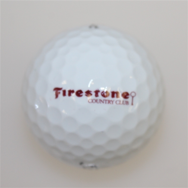 Ernie Els Signed Firestone Country Club Logo Golf Ball JSA ALOA