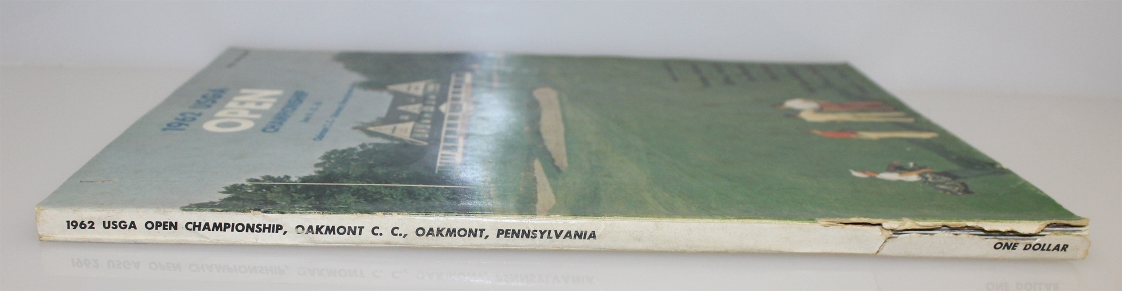 1962 US Open at Oakmont Country Club Program - Jack Nicklaus Win