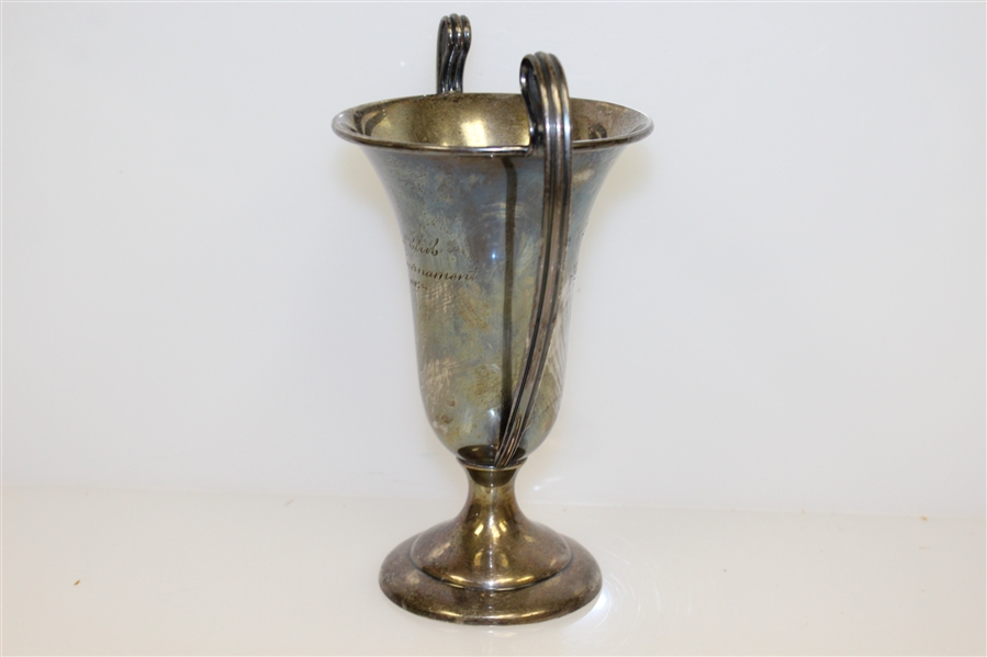 1905 Portage Golf Club First Flight Winner Sterling Silver Cup - July Tournament