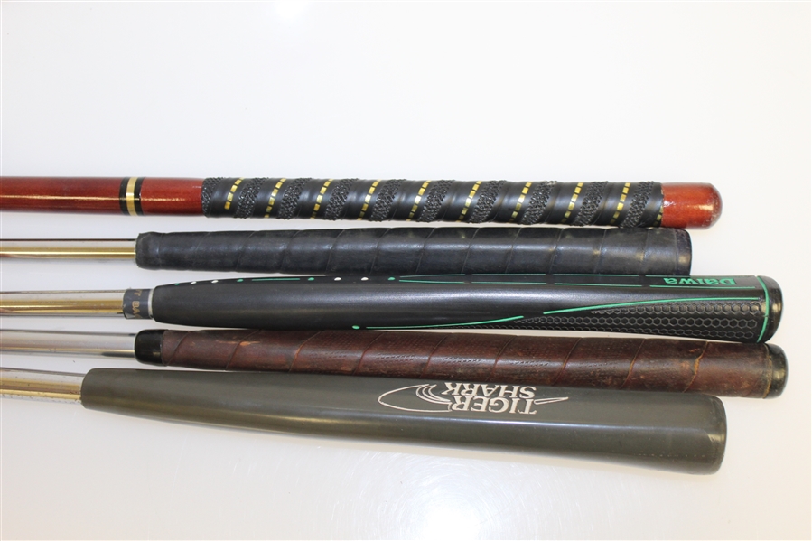 Group of Five Blade Style Various Golf Clubs
