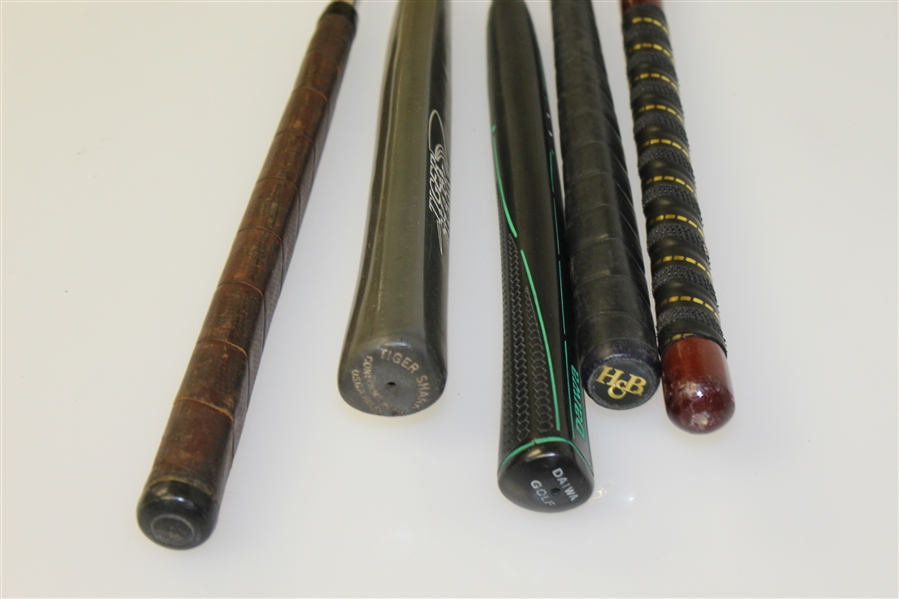 Group of Five Blade Style Various Golf Clubs