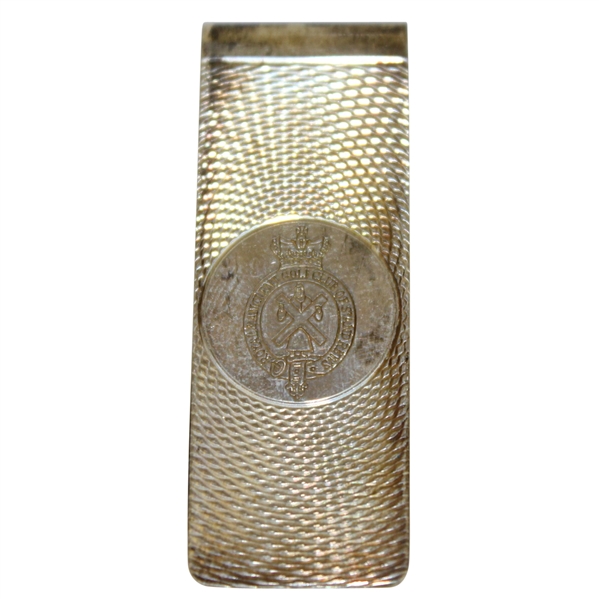 Royal & Ancient Golf Club of St. Andrews Undated Silver Money Clip - Deane Beman Collection