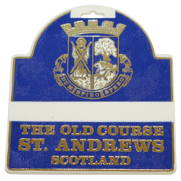 The Old Course St. Andrews Scotland Bag Tag - Deane Beman Collection