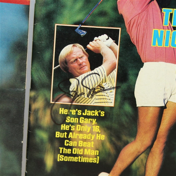 Two Jack Nicklaus Signed Sports Illustrated Magazines - 1971 JSA #P36686 & 1985 JSA #36704