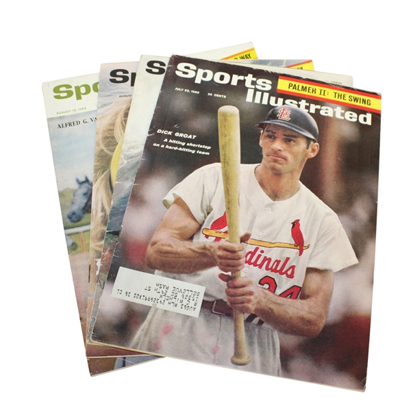 Arnold Palmer's Sports Illustrated Lessons # II, III, IV, and V Magazines
