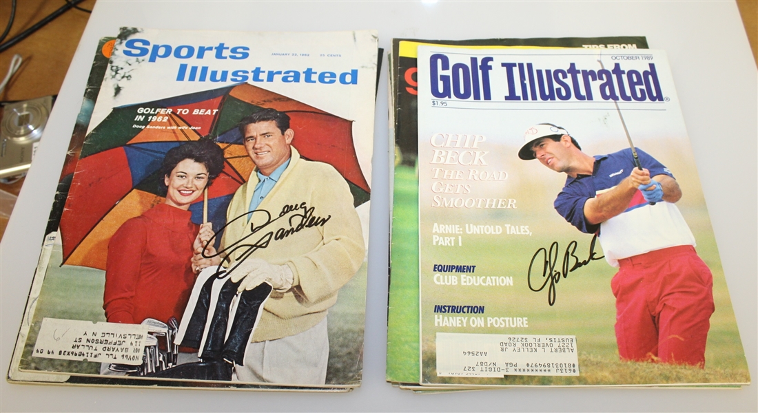 Sixteen Signed Golf Themed Magazines - Player, Trevino, & More JSA ALOA