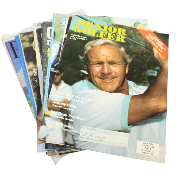 Assorted Arnold Palmer Cover Magazines - 13 Total